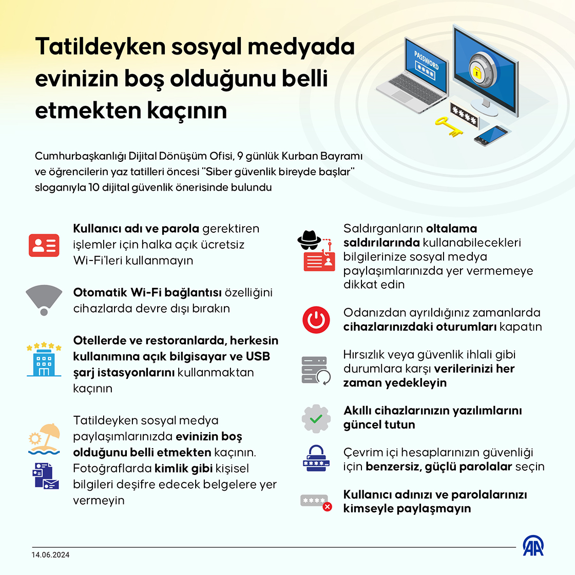 Tatildeyken sosyal medyada evinizin boş olduğunu belli etmekten kaçının
