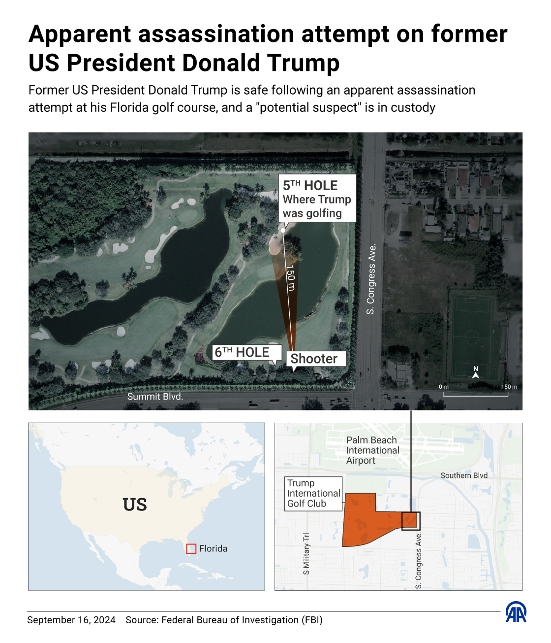 Apparent assassination attempt on former US President Donald Trump