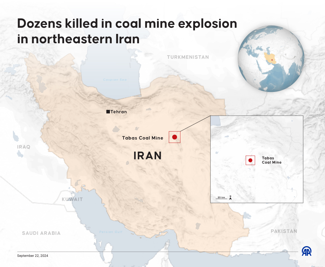 Dozens killed in coal mine explosion in northeastern Iran