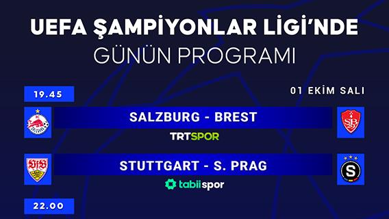 UEFA Şampiyonlar Ligi'nde günün programı