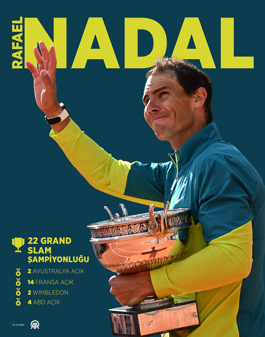 Tenis efsanesi Rafael Nadal'dan emeklilik kararı