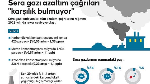 Sera gazı azaltım çağrıları "karşılık bulmuyor"