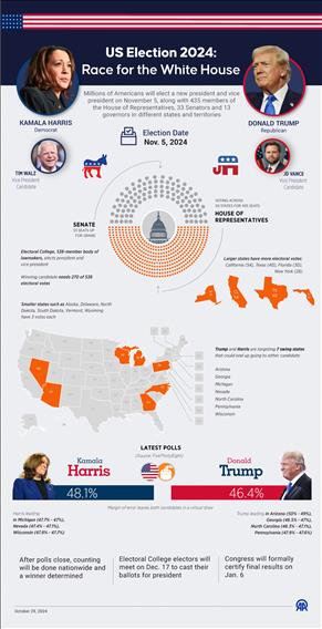 US election: How it works and why swing states are key