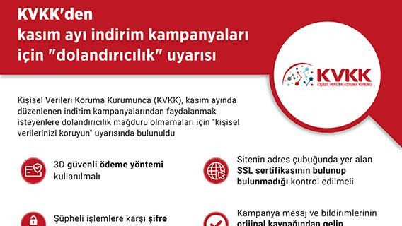 KVKK'den kasım ayı indirim kampanyaları için 'dolandırıcılık' uyarısı