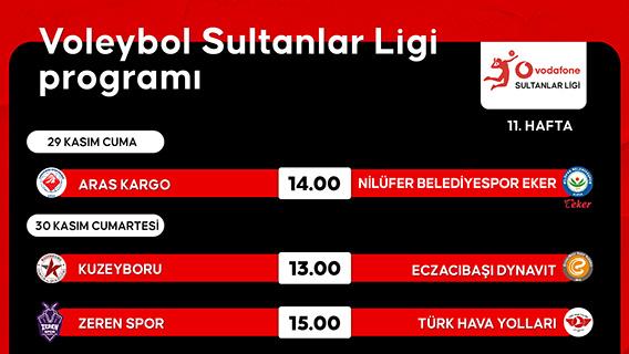 Voleybol Sultanlar Ligi programı