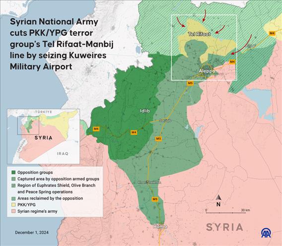 Syrian National Army besieges Tel Rifat as it continues its advance through Operation Dawn of Freedom 