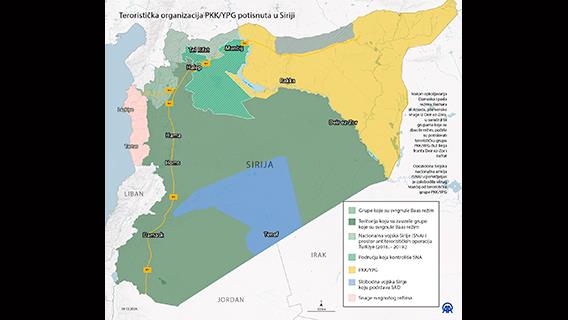 Nakon pada Assadovog režima: Teroristička grupa PKK/YPG potisnuta u Siriji