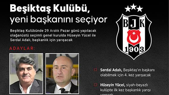 Beşiktaş Kulübü yeni başkanını seçecek