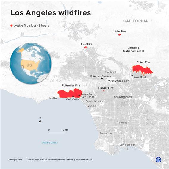 Los Angeles wildfires