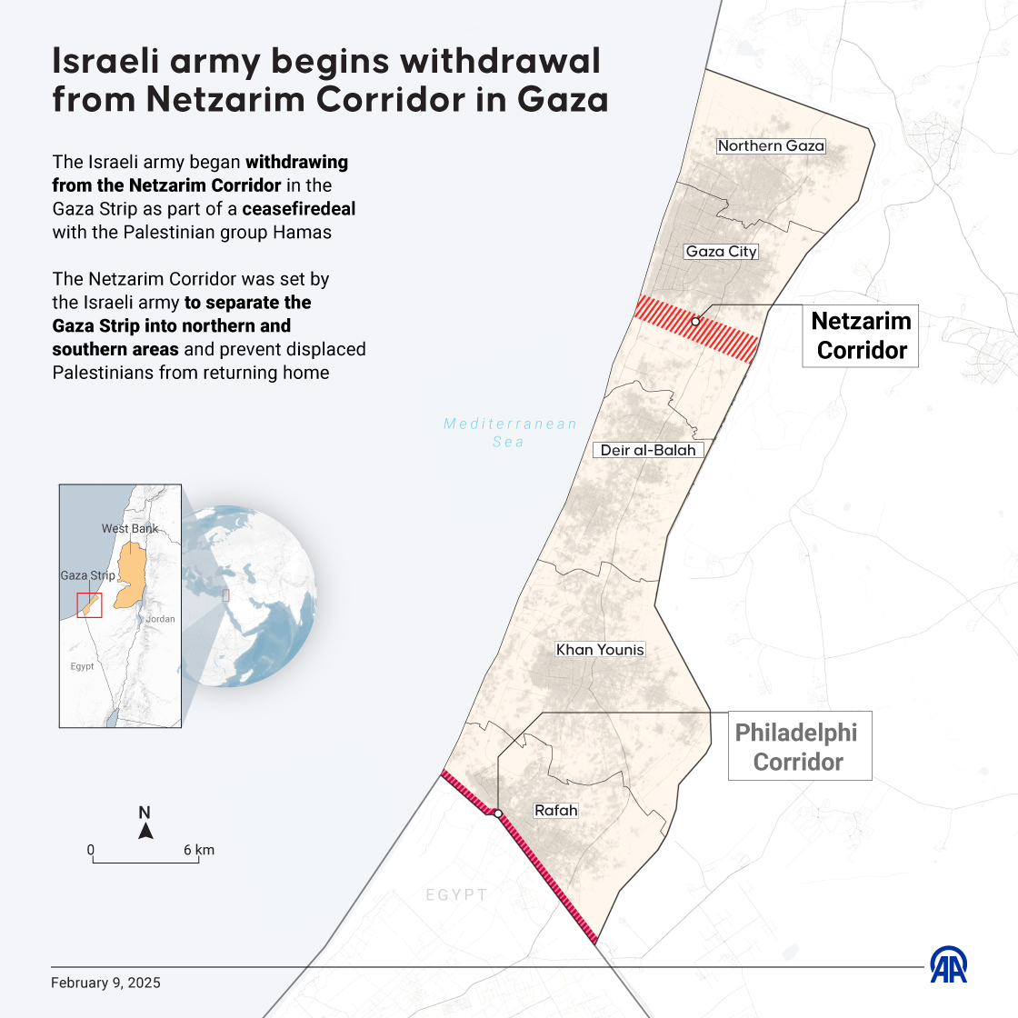 Israeli army begins withdrawal from Netzarim Corridor in Gaza 