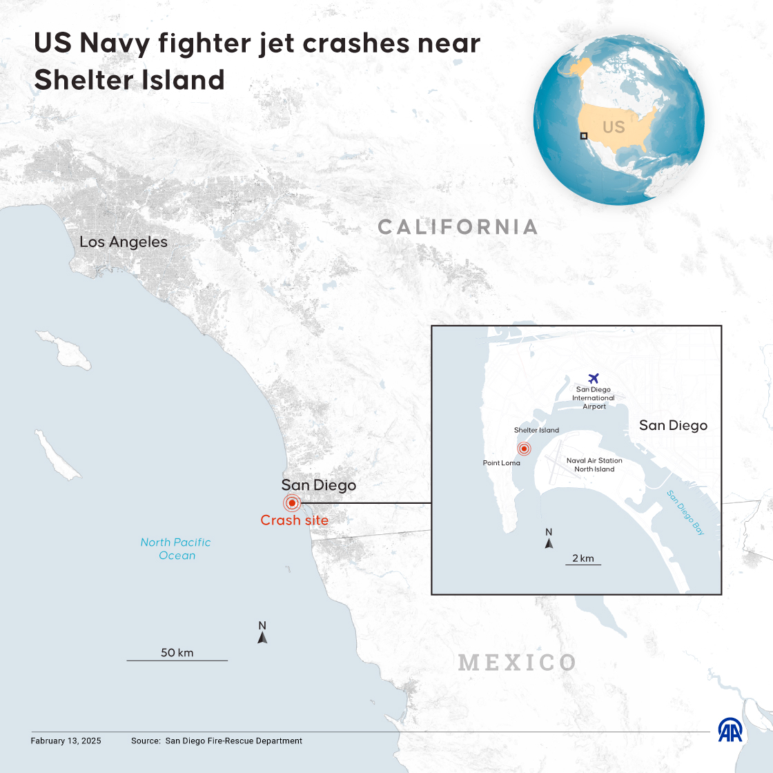 Military jet crashes in California, 2 pilots rescued