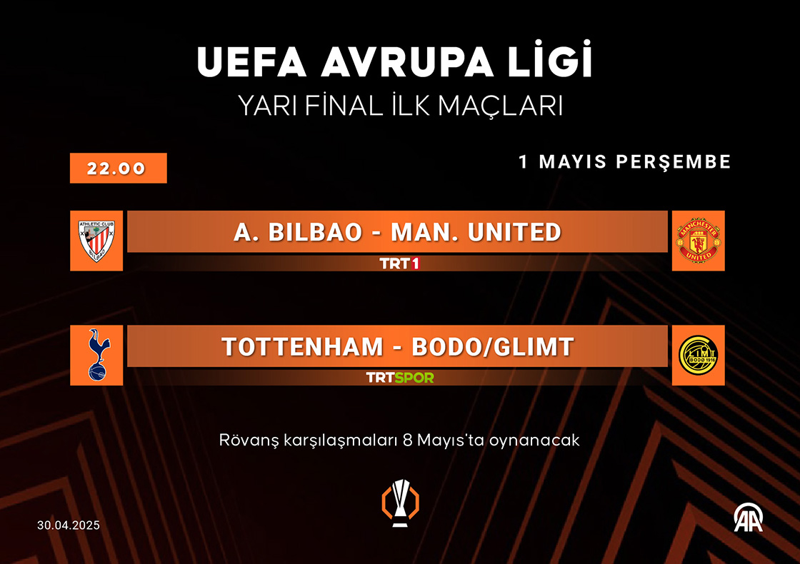 UEFA Avrupa Ligi yarı final ilk maçları