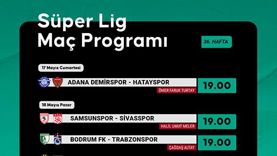 Süper Lig Maç Programı