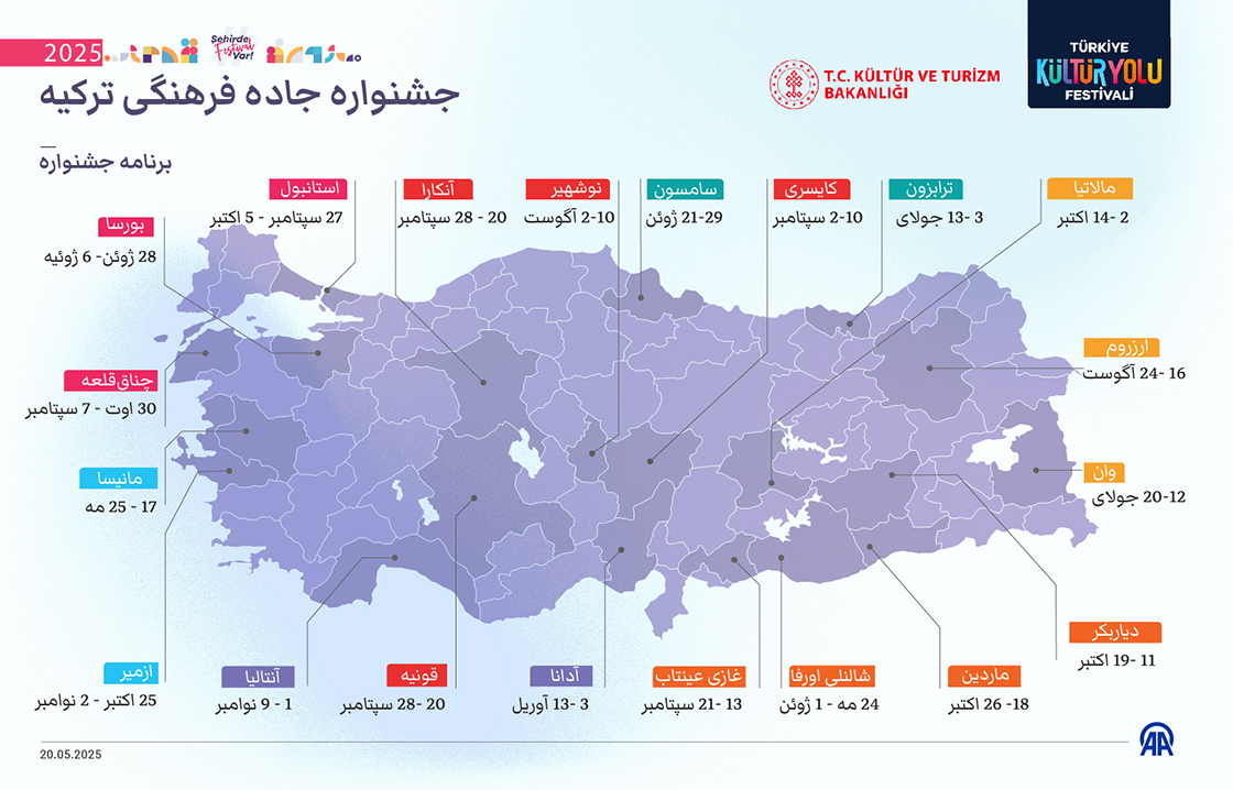 جشنواره جاده فرهنگی ترکیه