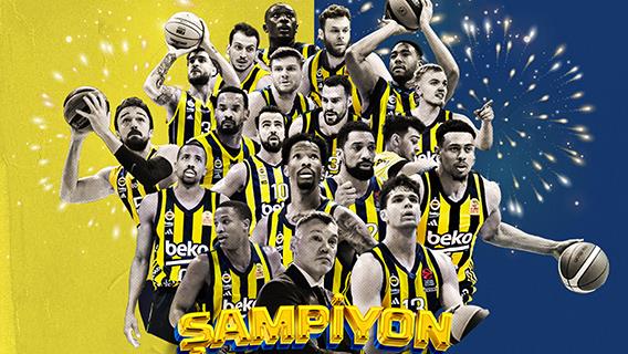 Fenerbahçe Beko, THY Avrupa Ligi'nde şampiyon oldu