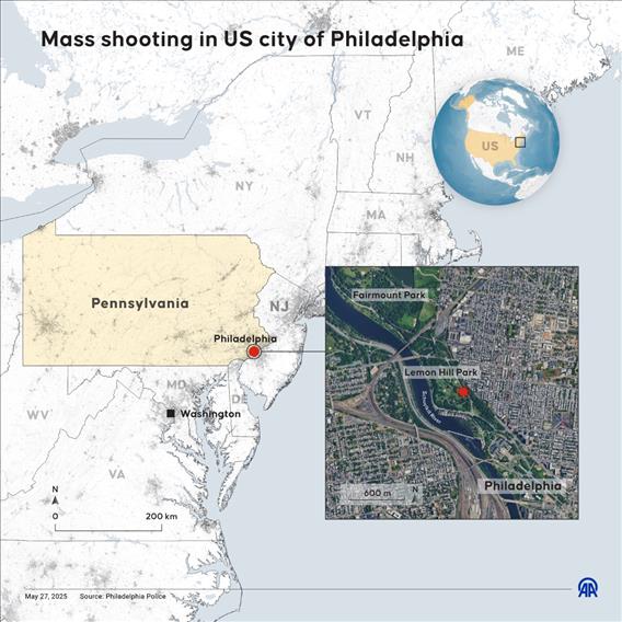 Mass shooting in US city of Philadelphia