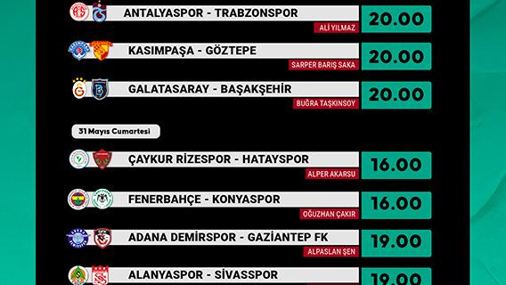 Süper Lig Maç Programı