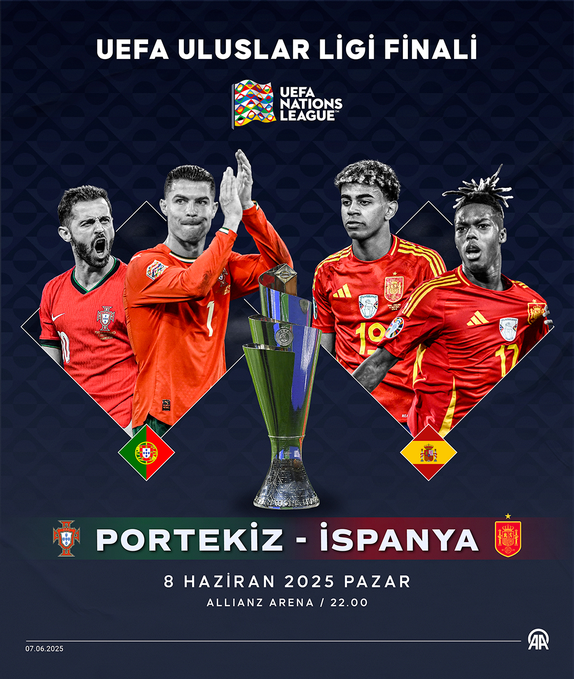 UEFA Uluslar Ligi şampiyonu belli oluyor