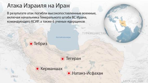 Атака Израиля на Иран
