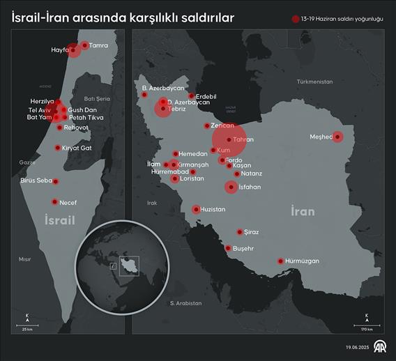 İsrail-İran arasında karşılıklı saldırılar