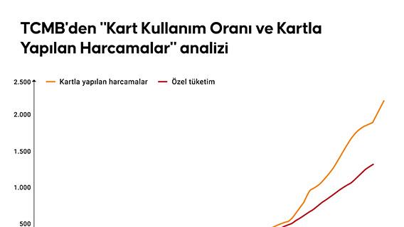 TCMB'den 'Kart Kullanım Oranı ve Kartla Yapılan Harcamalar' analizi
