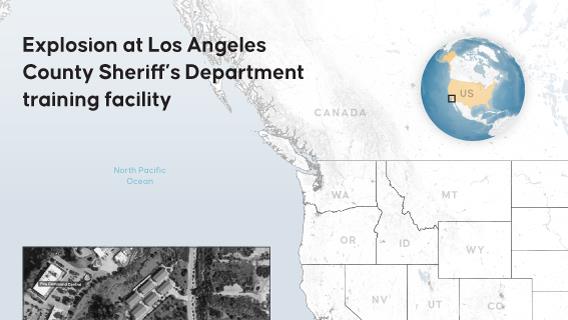 Explosion at Los Angeles County Sheriff’s Department training facility