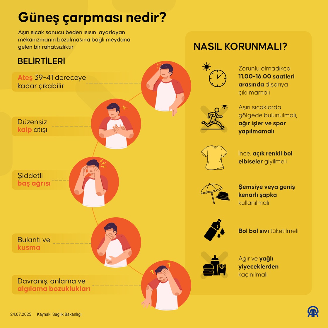 Güneş çarpması nedir?