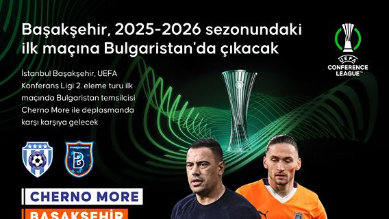 Başakşehir, 2025-2026 sezonundaki ilk maçına Bulgaristan'da çıkacak
