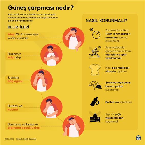 Güneş çarpması nedir?