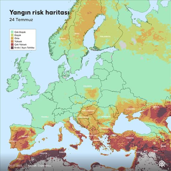 Yangın risk haritası