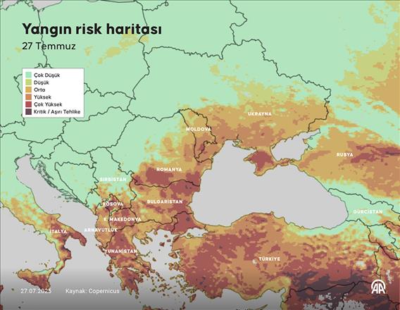 Yangın risk haritası