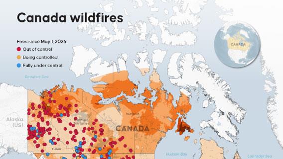 Canada wildfires