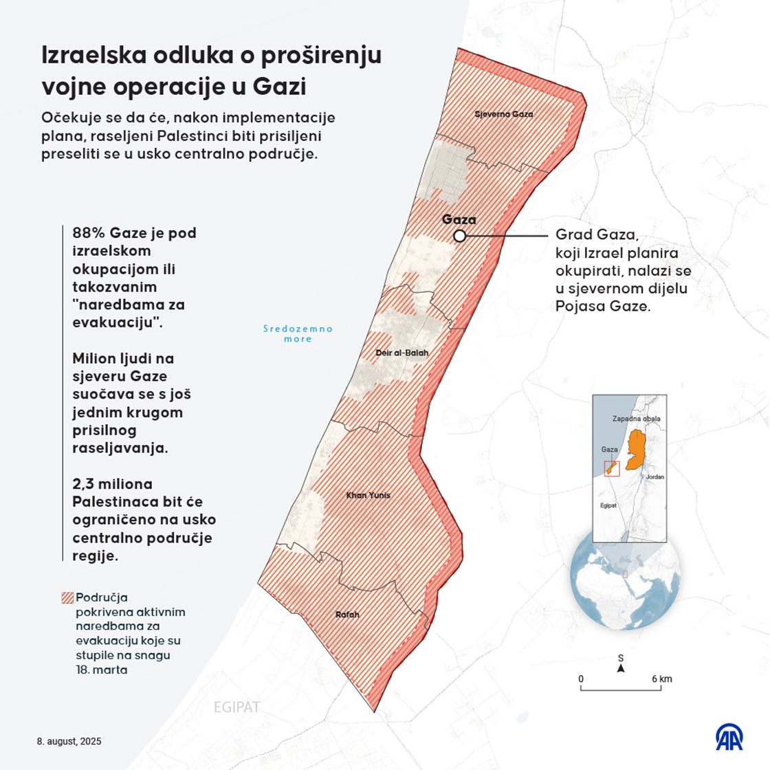 Izraelska odluka o proširenju vojne operacije u Gazi