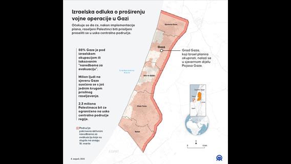 Izraelska odluka o proširenju vojne operacije u Gazi