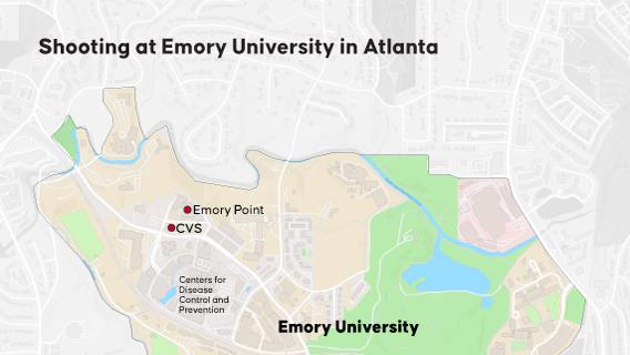 Shooting at Emory University in Atlanta