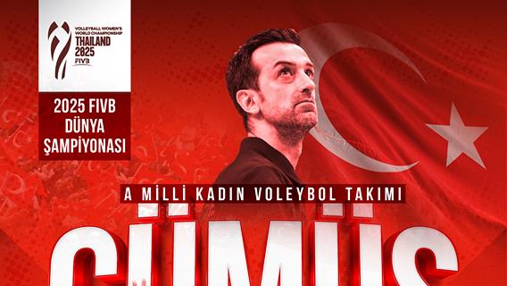 A Milli Kadın Voleybol Takımı, 2025 FIVB Dünya Şampiyonası'nda gümüş madalya kazandı