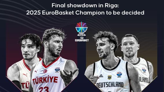 Final showdown in Riga: 2025 EuroBasket Champion to be decided