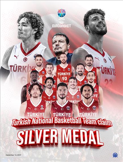 Türkiye claims silver medal after losing to Germany in epic EuroBasket 2025 final