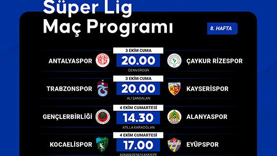 Süper Lig Maç Programı