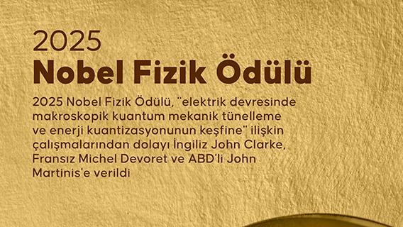 2025 Nobel Fizik Ödülü