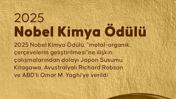 2025 Nobel Kimya Ödülü