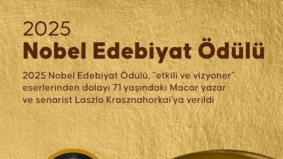 2025 Nobel Edebiyat Ödülü