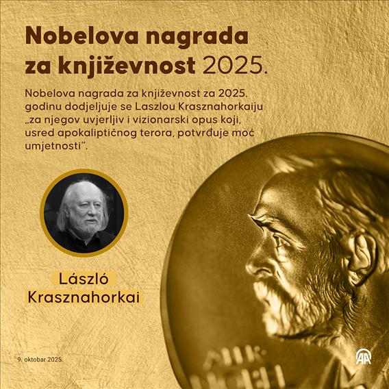Mađar Laszlo Krasznahorkai dobitnik Nobelove nagrade za književnost