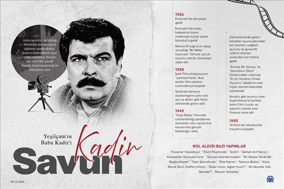 Yeşilçam'ın Baba Kadir'i: Kadir Savun