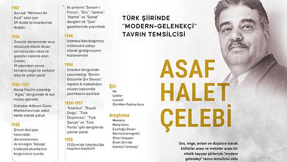 Türk şiirinde 'modern-gelenekçi' tavrın temsilcisi: Asaf Halet Çelebi