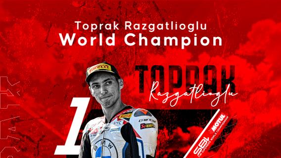 🥇 Turkish motorcycle racer Toprak Razgatlioglu won the 2025 World Superbike Championship  