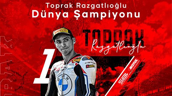 Toprak Razgatlıoğlu Dünya Şampiyonu