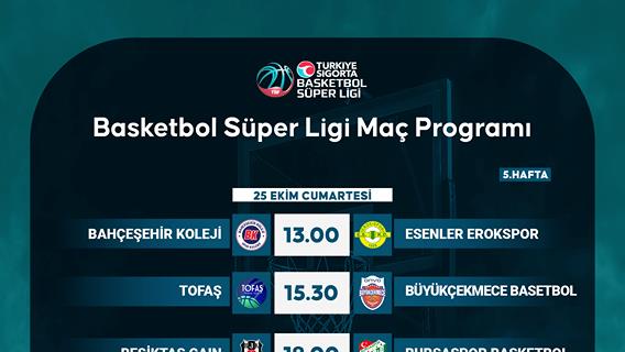 Basketbol Süper Ligi Maç Programı