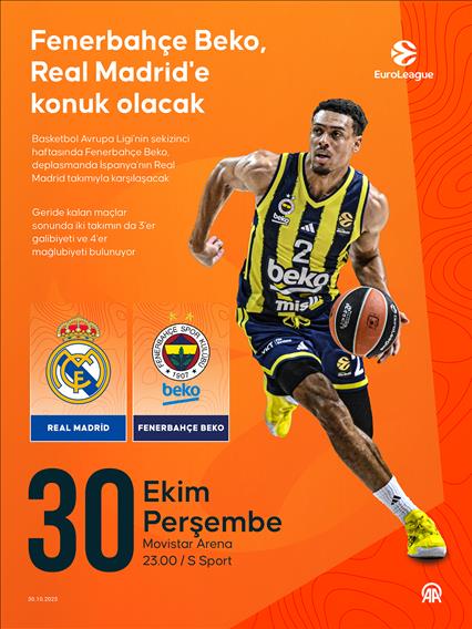 Fenerbahçe Beko, Real Madrid'e konuk olacak
