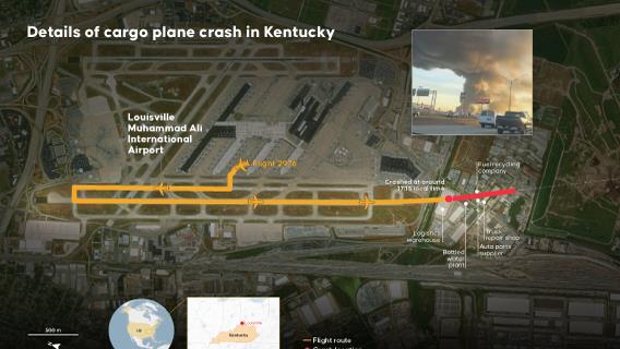 Details of cargo plane crash in Kentucky